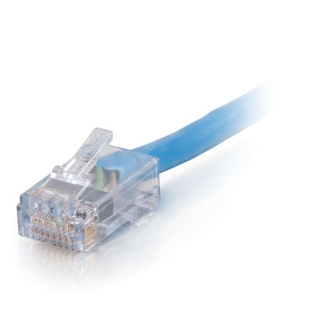 C2G 75Ft Cat6 Non-Booted Network Patch Cable (Plenum-Rated) - Blue